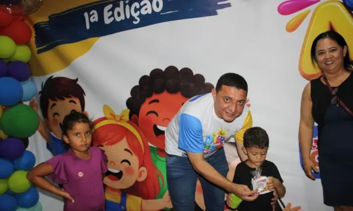 Aroeiras do Itaim realiza primeira edição do Dia da Alegria com centenas de crianças