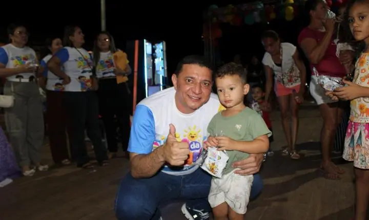 Aroeiras do Itaim realiza primeira edição do Dia da Alegria com centenas de crianças
