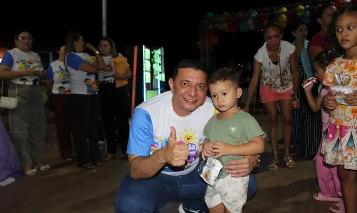 Aroeiras do Itaim realiza primeira edição do Dia da Alegria com centenas de crianças