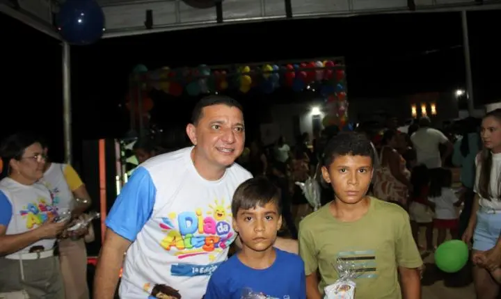 Aroeiras do Itaim realiza primeira edição do Dia da Alegria com centenas de crianças
