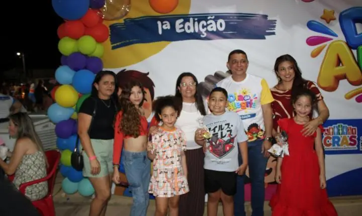 Aroeiras do Itaim realiza primeira edição do Dia da Alegria com centenas de crianças
