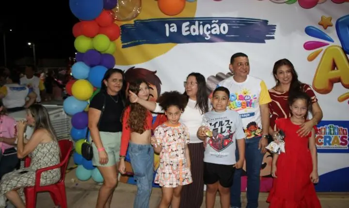 Aroeiras do Itaim realiza primeira edição do Dia da Alegria com centenas de crianças