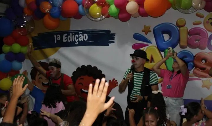 Aroeiras do Itaim realiza primeira edição do Dia da Alegria com centenas de crianças
