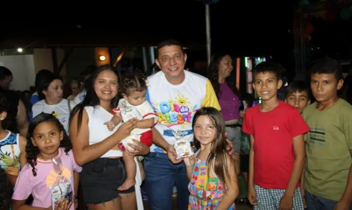 Aroeiras do Itaim realiza primeira edição do Dia da Alegria com centenas de crianças