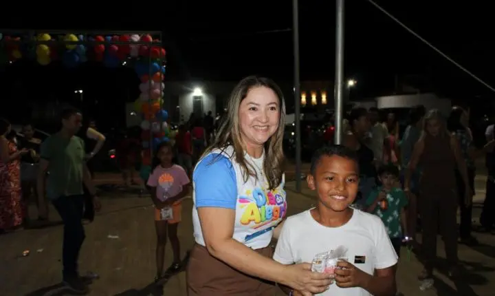 Aroeiras do Itaim realiza primeira edição do Dia da Alegria com centenas de crianças