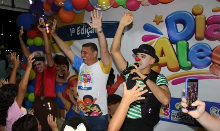 Aroeiras do Itaim realiza primeira edição do Dia da Alegria com centenas de crianças