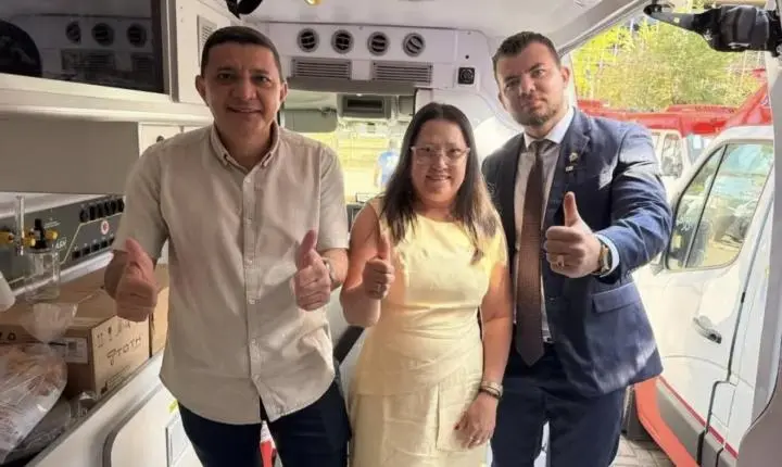 Aroeiras do Itaim recebe nova ambulância do SAMU para reforçar atendimentos de urgência e emergência