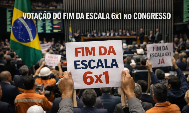 CNI PRESSIONA CONGRESSO E REAGE CONTRA FIM DA ESCALA 6x1