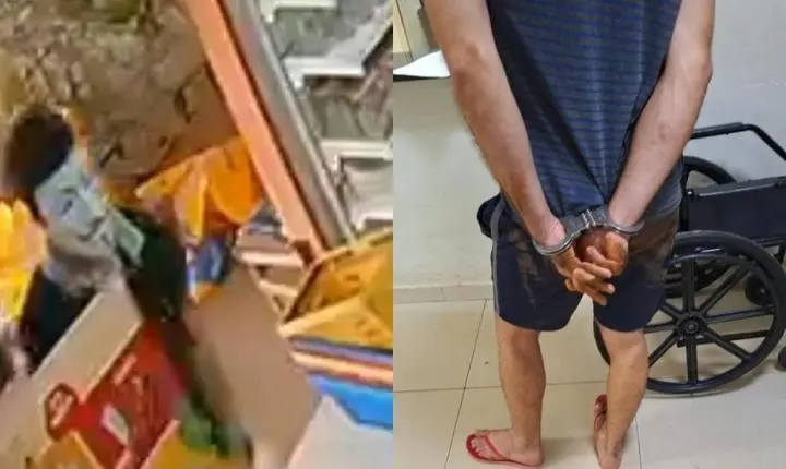 HOMEM É PRESO SUSPEITO DE PRATICAR SÉRIE DE ASSALTOS CONTRA COMÉRCIOS EM ALTOS