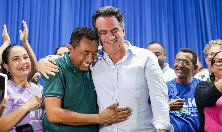 Joel e Ciro fortalecem pré-candidatura com multidão em evento na zona Sul de Teresina