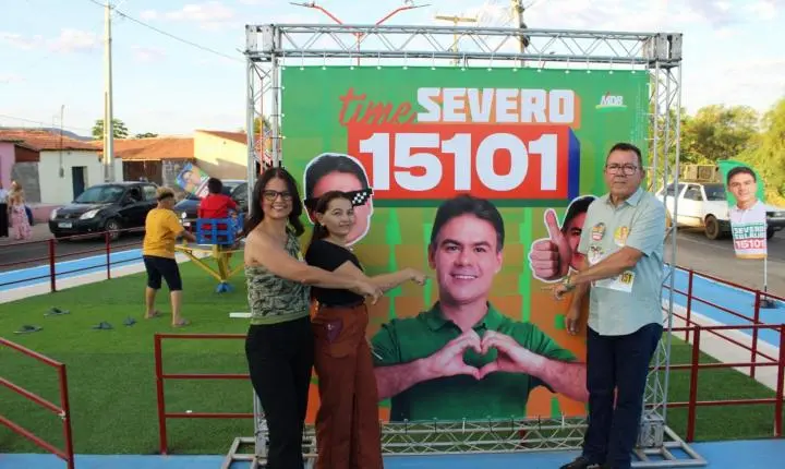 Naerton Moura reúne multidão em adesivaço com Severo Eulálio e Castro Neto em Sussuapara