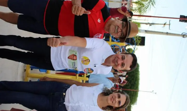 Naerton Moura reúne multidão em adesivaço com Severo Eulálio e Castro Neto em Sussuapara
