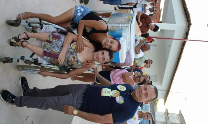 Naerton Moura reúne multidão em adesivaço com Severo Eulálio e Castro Neto em Sussuapara
