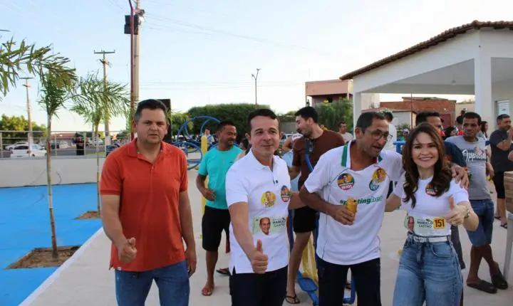 Naerton Moura reúne multidão em adesivaço com Severo Eulálio e Castro Neto em Sussuapara