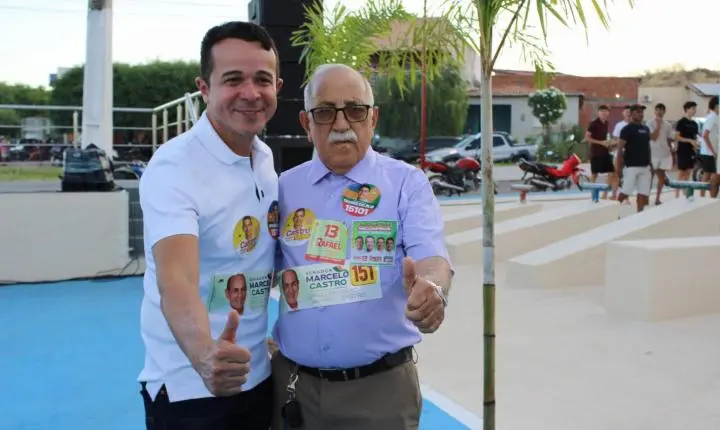 Naerton Moura reúne multidão em adesivaço com Severo Eulálio e Castro Neto em Sussuapara