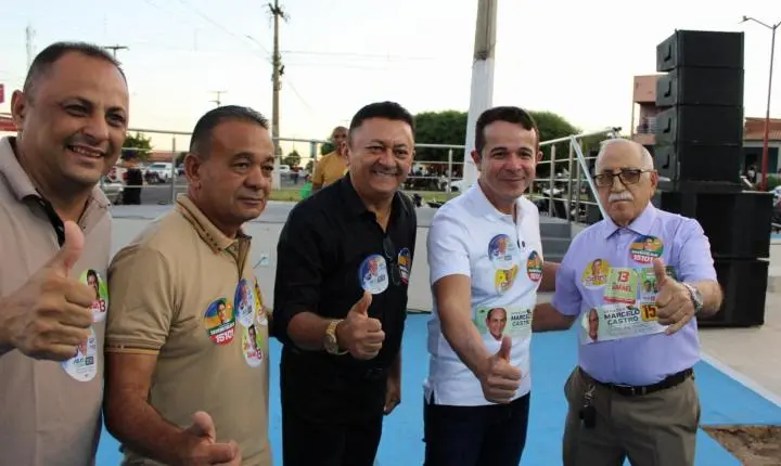 Naerton Moura reúne multidão em adesivaço com Severo Eulálio e Castro Neto em Sussuapara