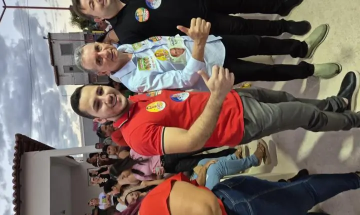 Naerton Moura reúne multidão em adesivaço com Severo Eulálio e Castro Neto em Sussuapara