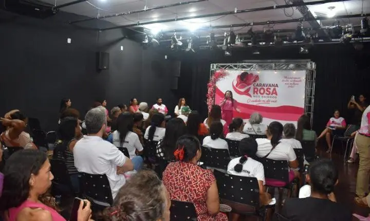 Prefeitura de Picos realiza a 1ª edição da Caravana Rosa com atendimentos e orientações para o público feminino