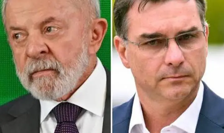 Quaest aponta Lula à frente de Flávio Bolsonaro no primeiro turno das eleições de 2026
