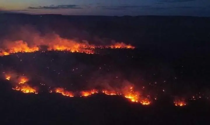 Queimadas no Piauí aumentam com calor e tempo seco; veja regiões afetadas