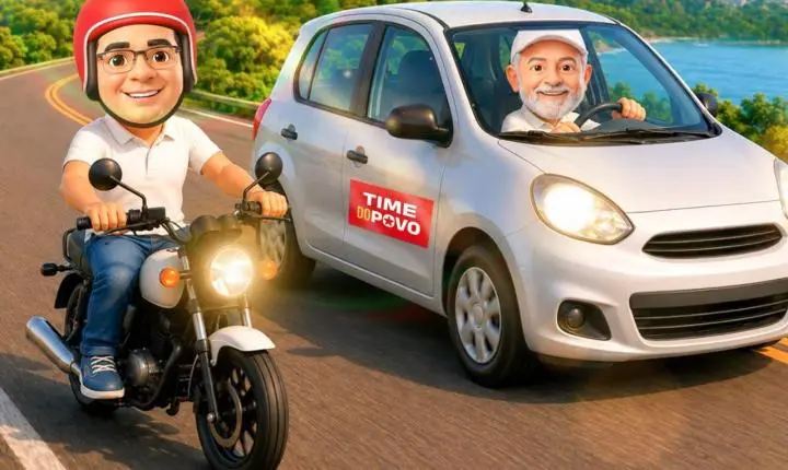Rafael Fonteles inicia campanha à reeleição com adesivaço do Time do Povo em Teresina