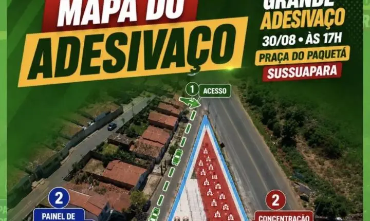 Sussuapara recebe grande ato político com Severo Eulálio e Castro Neto neste domingo