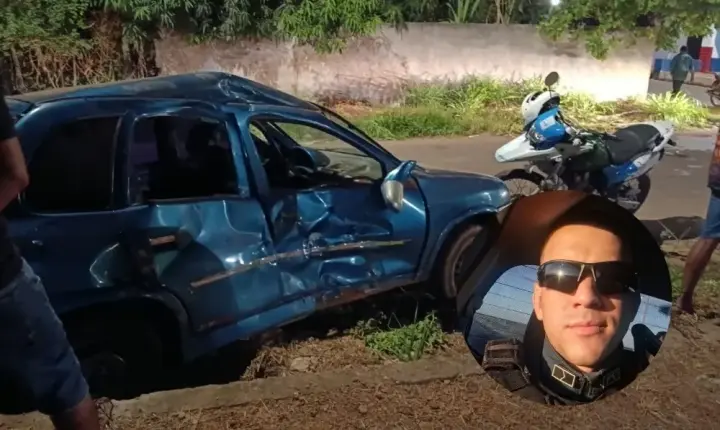 Soldado da PM morre seis dias após acidente durante perseguição no Sul do Piauí