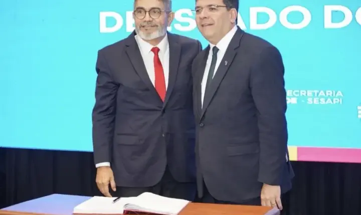 Rafael Fonteles anuncia permanência de Antônio Luiz na Secretaria de Segurança Pública do Piauí