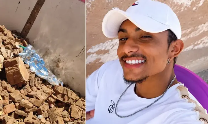 Jovem de 20 anos que trabalhava com o pai morre após parede de obra desabar em Simões