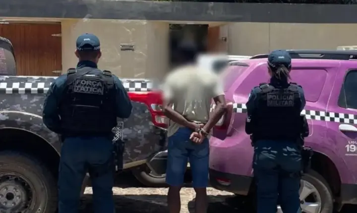 Homem é conduzido à delegacia suspeito de agredir e ameaçar mulher em Paulistana