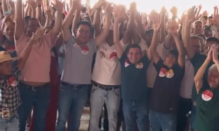 Zé Santana participa de reunião com amigos do vereador Neguim dos Áudios em Avelino Lopes